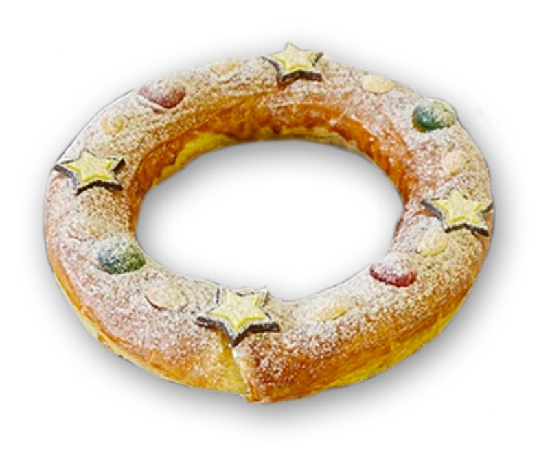 Roomboter kerstkrans